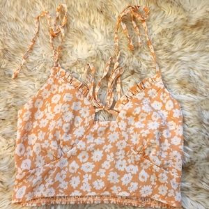 SHEIN peach top Small